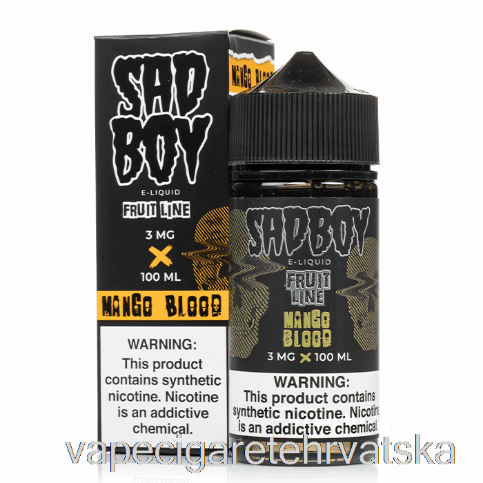 Vape Hrvatska Mango Blood - Sadboy - 100ml 3mg